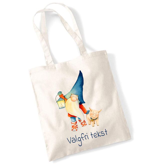 Hovedbilde Totebag Nisse med lykt