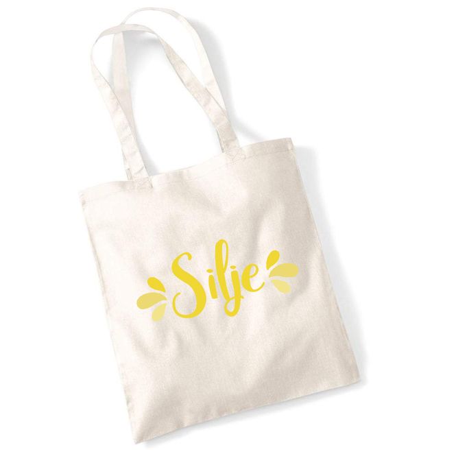 Hovedbilde Totebag Hot yellow