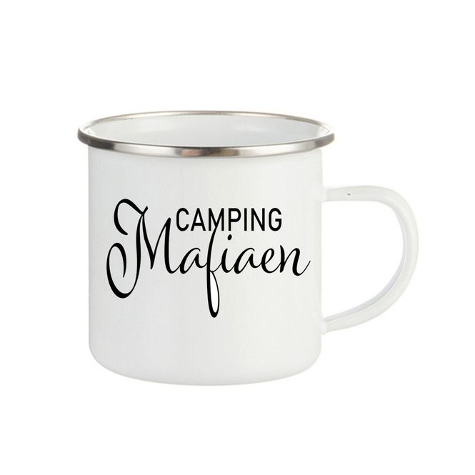 Hovedbilde Emaljekopp Camping Mafiaen