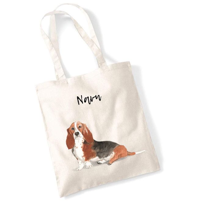 Hovedbilde Totebag Basset Hound