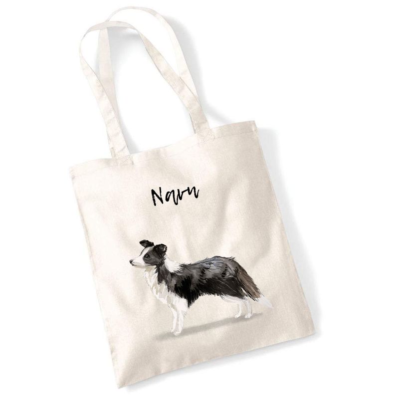 Totebag Border Collie