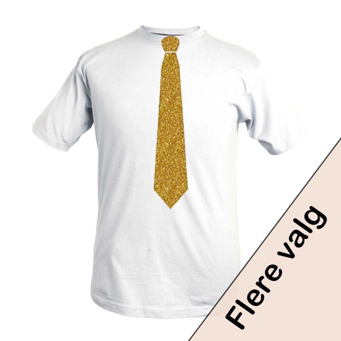 Hovedbilde T-shirt med Slips