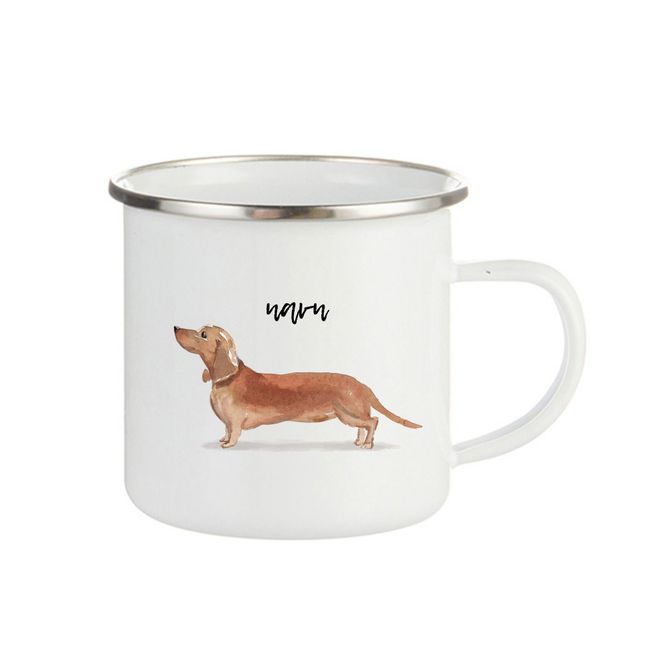 Hovedbilde kopp Dachshund brun