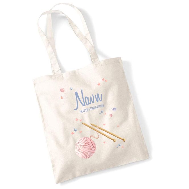 Hovedbilde Totebag Strikkemagi