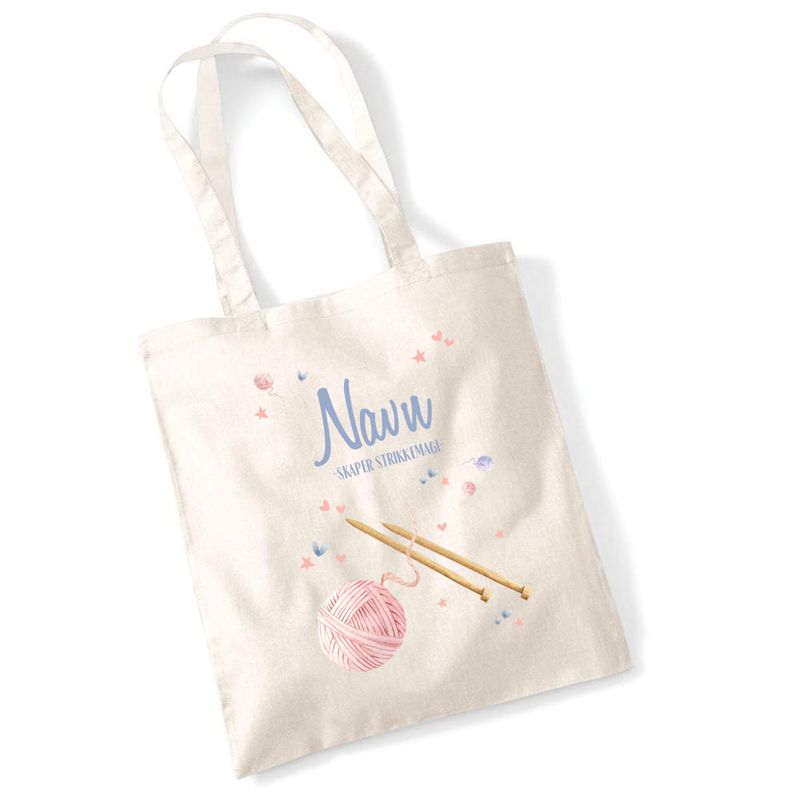 Totebag Strikkemagi
