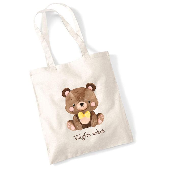 Hovedbilde Totebag Skogsdyr Bjørn