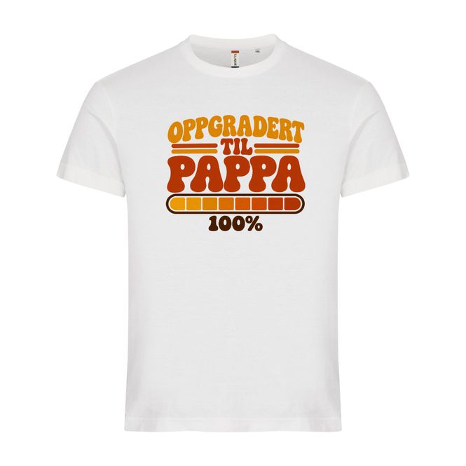 Hovedbilde T-skjorte  - Oppgradert Pappa ...
