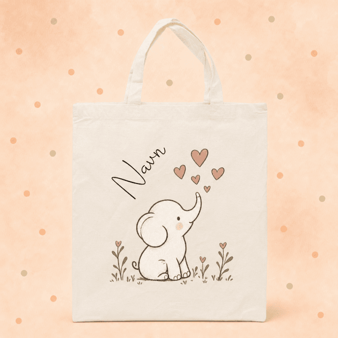 Hovedbilde Totebag - Duus Elefant