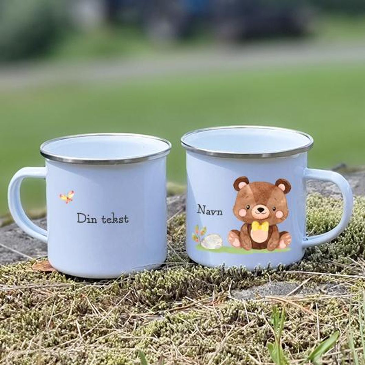 Emaljekopp Skogsdyr Bjørn