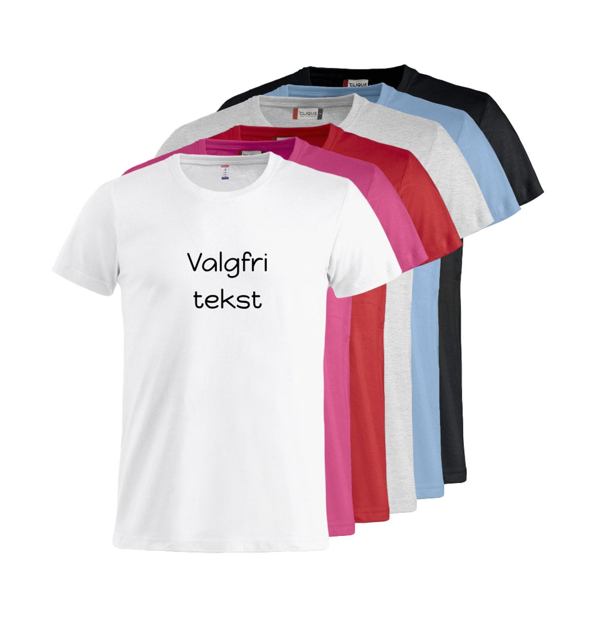 Basic T Junior - Valgfri tekst