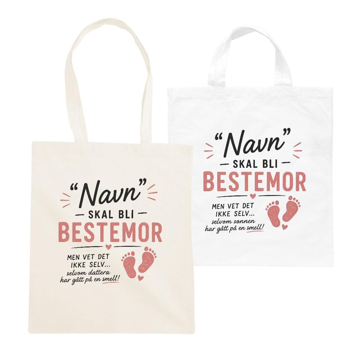 Totebag - Bestemor - vet det ikke selv