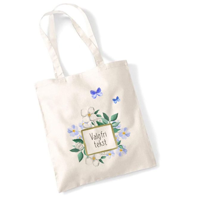 Hovedbilde Totebag Blomsterramme